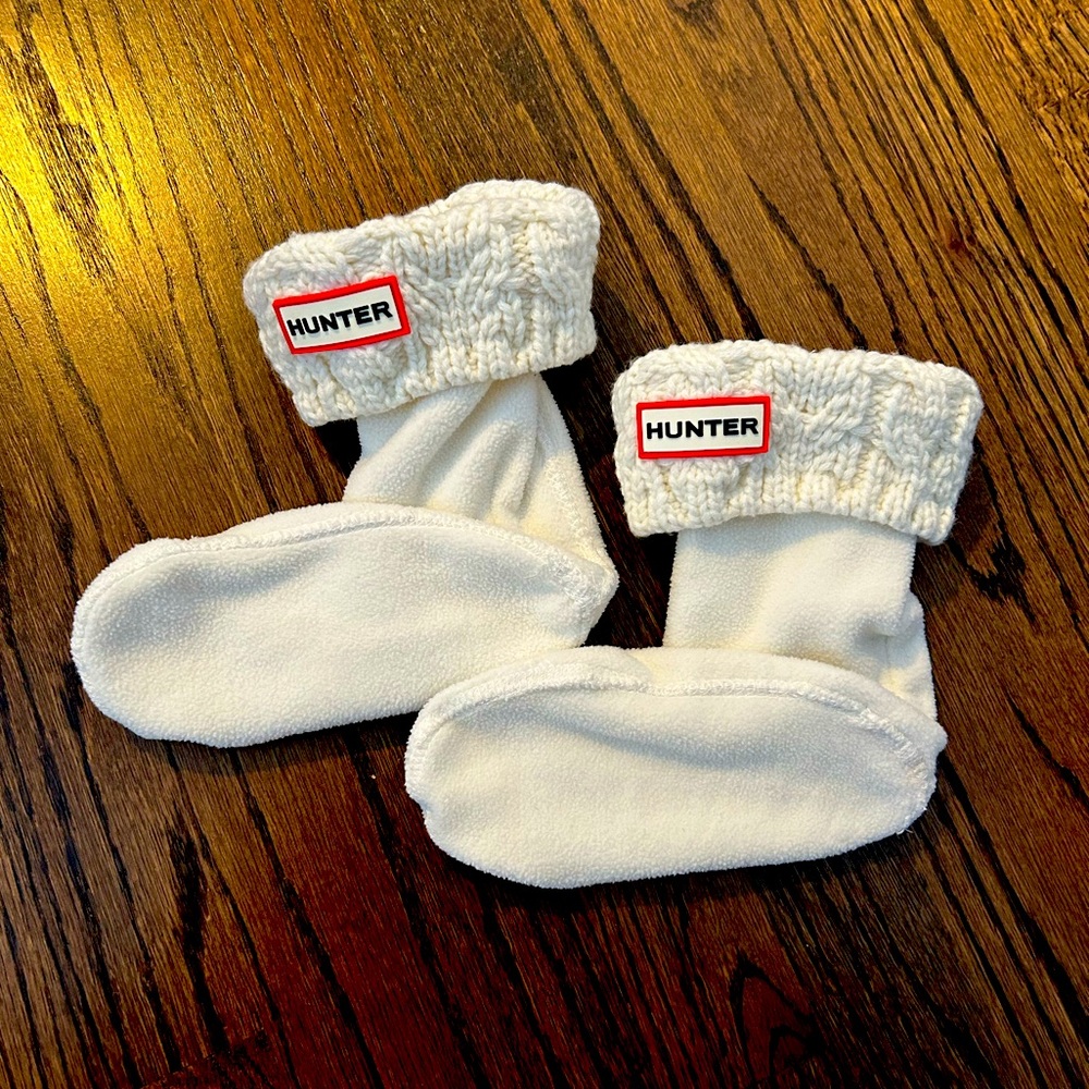 Hunter boot liners Kids Small (sz 8-10)